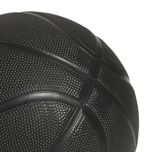 Preview: Adidas Basketball 3-Streifen Gummi-Basketball schwarz Gr. 7